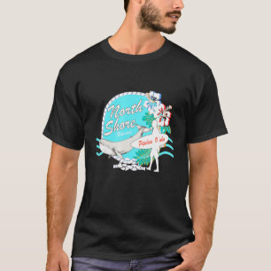 North Shore Oahu Surfer Pipeline Hawaii Whale Watc T-shirt