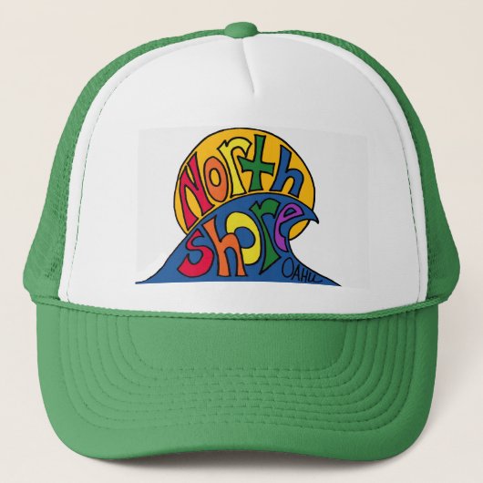 North Shore Sharpie Trucker Pet (Voorkant)