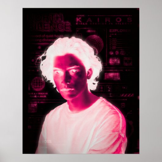 North Silence − 'Intellectual Solitude' Poster (Voorkant)