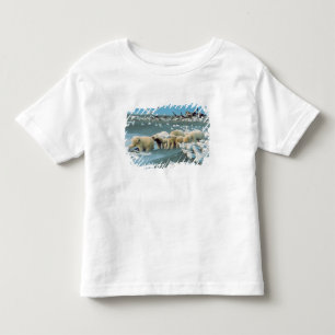 North Slope, Alaska. Ijsberen Ursus Kinder Shirts