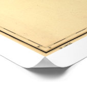 North & South Carolina Map 1839 Poster (Hoek)