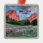North South Gateway Rock Garden of Gods Ornament (Voorkant)