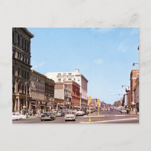 North St., Pittsfield, MA Vintage Briefkaart (Voorkant)