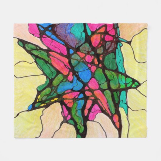 North Star Fleece Deken (Voorkant (Horizontaal))