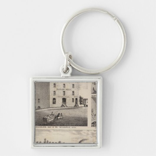 North Star Iron Works, Washburn, Minnesota Sleutelhanger (Voorkant)