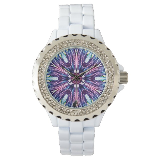 North Star Kaleidoscoop Horloge (Voorkant)