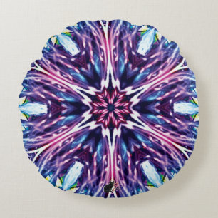 North Star Kaleidoscoop Rond Kussen
