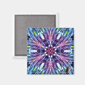 North Star Kaleidoscope Magnet (Voorkant / Achterkant)