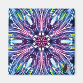 North Star Kaleidoscope Magnet (Voorkant)