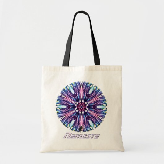 North Star Namaste Kaleidoscoop Tote Bag (Voorkant)