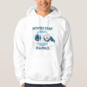 North Star Nautical Expedition – Arctic Zee Route Hoodie (Voorkant)