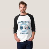 North Star Nautical Expedition – Arctic Zee Route T-shirt (Voorkant volledig)
