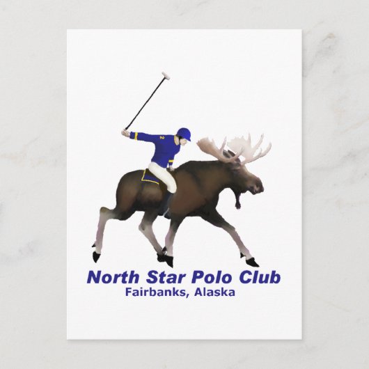 North Star Polo Club Briefkaart (Voorkant)