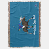 North Star Polo Club Deken (Voorkant Verticaal)