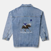 North Star Polo Club Denim Jacket (Achterkant)