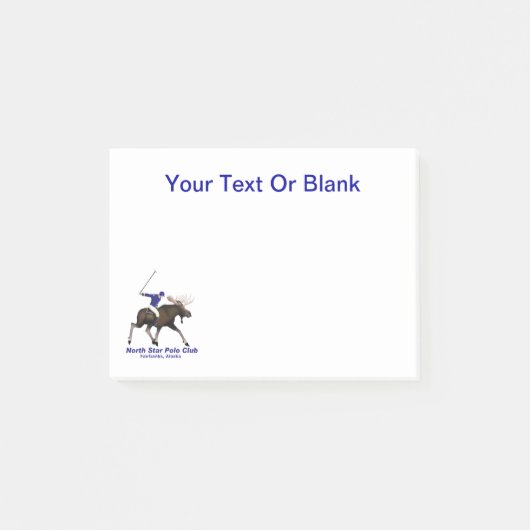 North Star Polo Club Post-it® Notes (Voorkant)