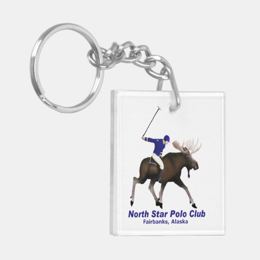 North Star Polo Club Sleutelhanger (Voorkant Links)