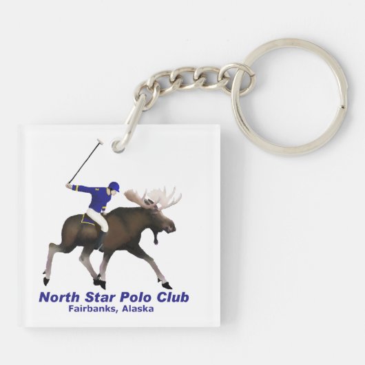North Star Polo Club Sleutelhanger (Achterkant)