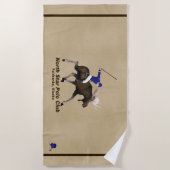 North Star Polo Club Strandlaken (Voorkant)