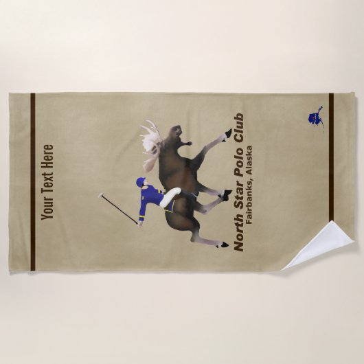 North Star Polo Club Strandlaken (Voorkant)