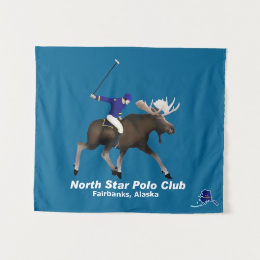 North Star Polo Club Wandkleed (Voorkant (horizontaal))