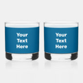 North Star Polo Club Whisky Glas (Achterkant)