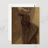 North Star van Alphonse Mucha Briefkaart (Voorkant / Achterkant)