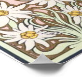 North Star van Alphonse Mucha Poster (Hoek)