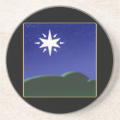 North Star Zandsteen Onderzetter (Voorkant)