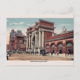 North Station Boston Post Card Briefkaart