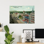 North Street, Pittsfield 1912 Poster (Thuiskantoor)