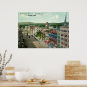 North Street, Pittsfield 1912 Poster (Keuken)