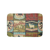 North Territories Adventure: Symbolische lappendek Badmat (Voorkant)