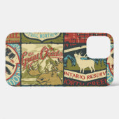 North Territories Adventure: Symbolische lappendek Case-Mate iPhone Case (Achterkant (horizontaal))