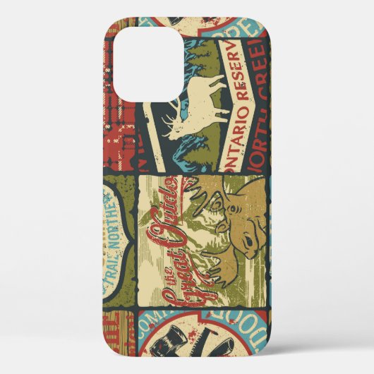 North Territories Adventure: Symbolische lappendek Case-Mate iPhone Case (Achterkant)
