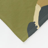 North Territories Adventure: Symbolische lappendek Fleece Deken (Hoek)