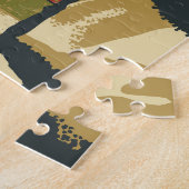 North Territories Adventure: Symbolische lappendek Legpuzzel (Zijkant)