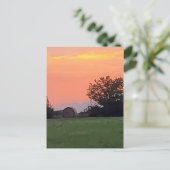 North Texas Sunset Briefkaart (Staand voorkant)
