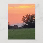 North Texas Sunset Briefkaart (Voorkant)