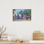 North - The Street of Blood, Delhi, 1880 Poster (Keuken)