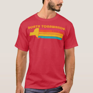 North TonaNew York Vintage Verdrietig Souvenir T-shirt