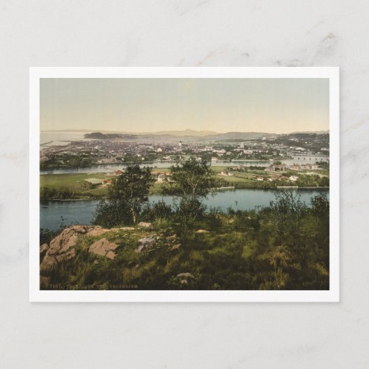 North Trondheim, Trondelag, Noorwegen Briefkaart (Voorkant)