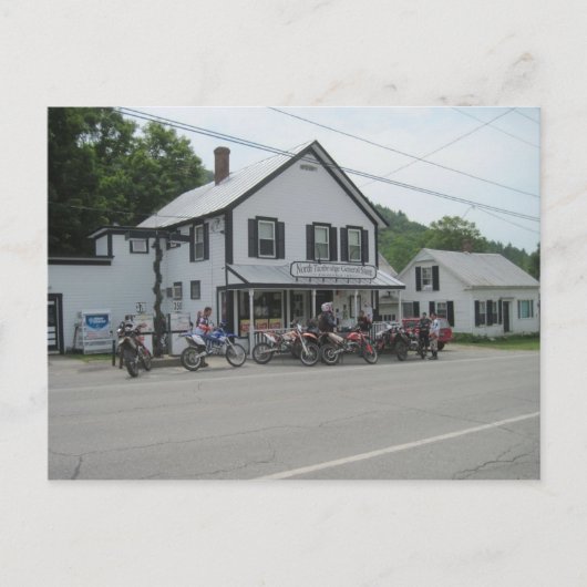 North Tunbridge VT General Store, juli 2012 Briefkaart (Voorkant)