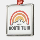 North Twin Mountain New Hampshire Metalen Ornament (Links)
