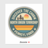 North Union township, Pennsylvania Sticker (Vel)