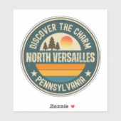 North Versailles, Pennsylvania Sticker (Vel)