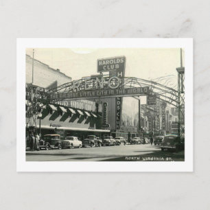 North Virginia St., Reno, Nevada  Briefkaart