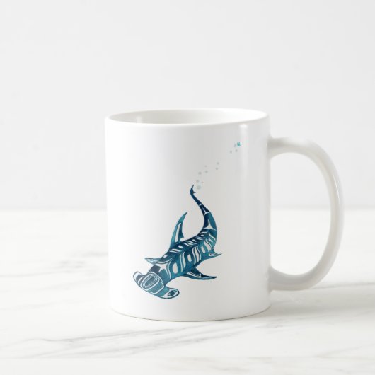 North West Hammerhead Shark Koffiemok (Rechts)