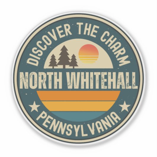 North Whitehall, Pennsylvania Sticker (Voorkant)