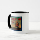 North Wind Apple Crate LabelYakima, WA Mok (Voorkant links)